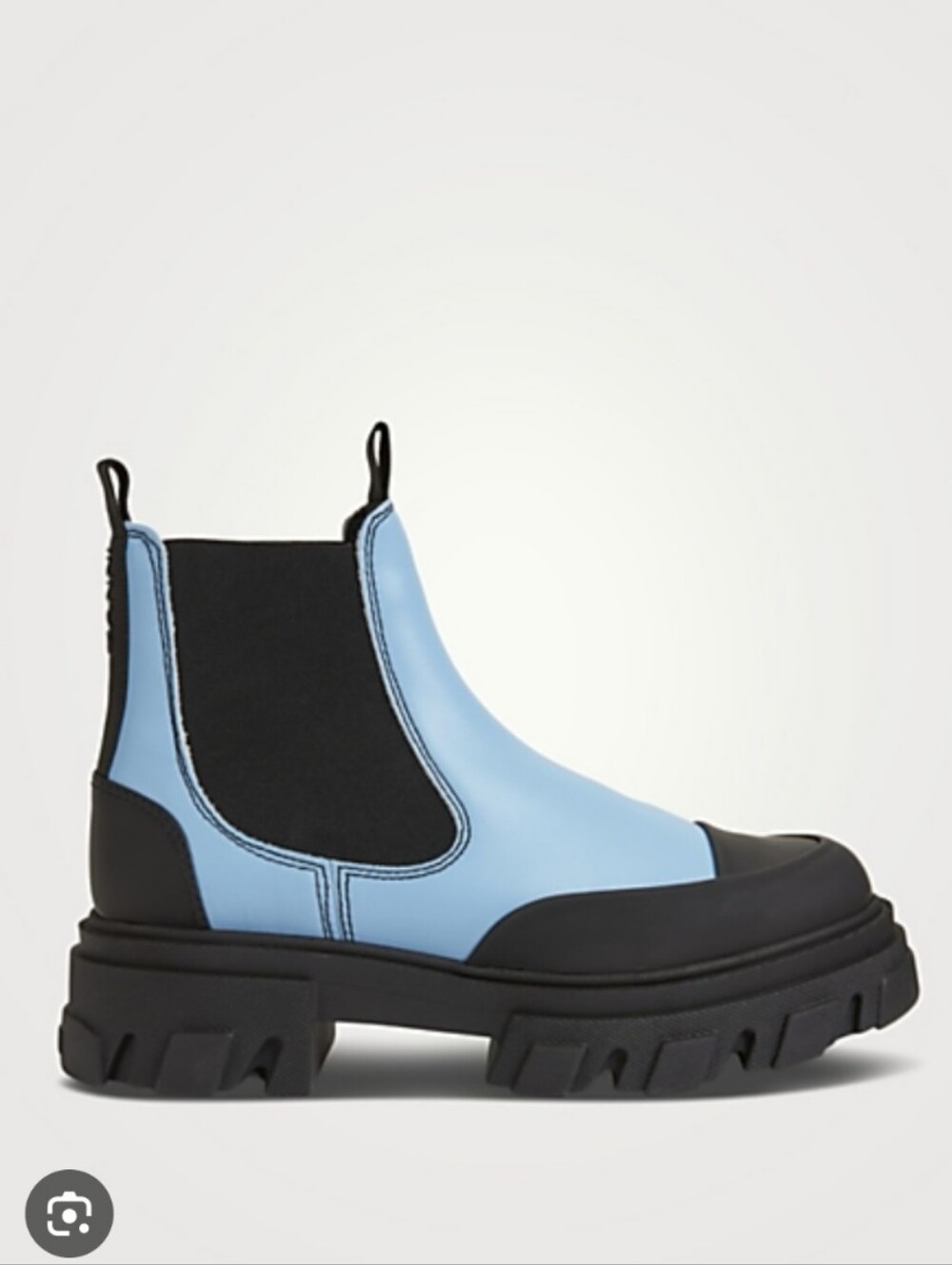 Ganni Leather Chelsea Boots